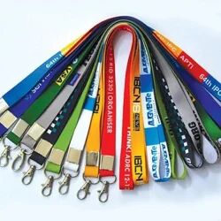 Polyester ID Card Lanyard, Color : Multicolour