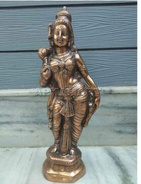 Alloy Beautiful Goddess Sita Statue