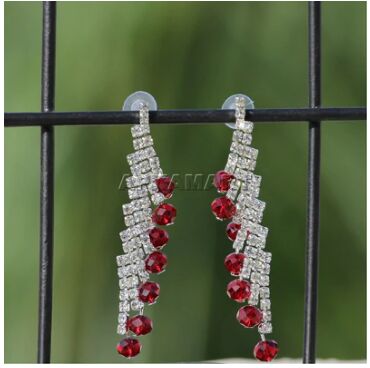 Alloy Long Drop Earrings