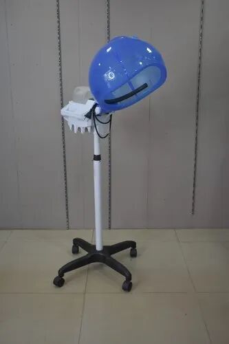 Blue Plastic Electric Hair Steamer, for Parlour