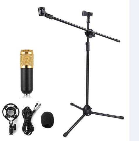 Adjustable Height Microphone Stand
