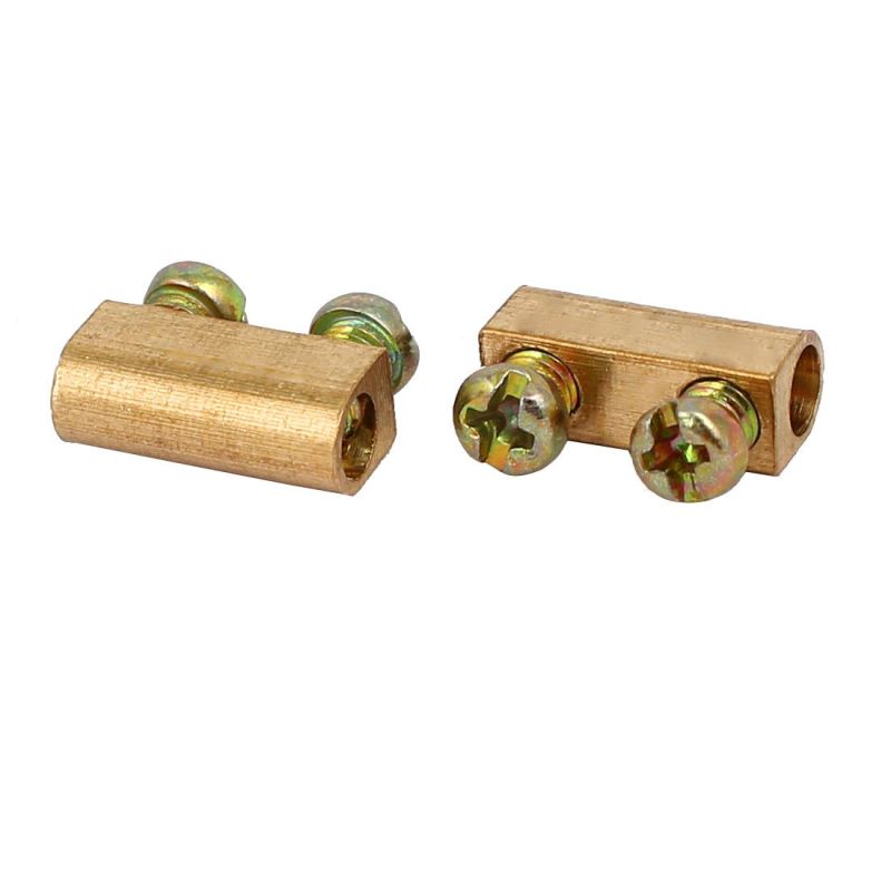 Polished Brass Electrical Connector, for Industrial, Size Standard at