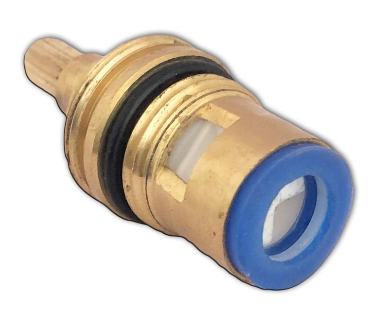 Golden Brass Heavy Machinery Faucet Cartridge, Certification ISI Certified, Shape Round at