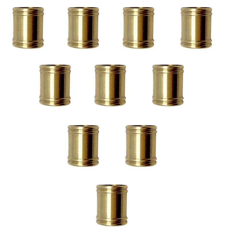 Golden Round Polished Brass Lamp Couplings at Best Price in Jamnagar