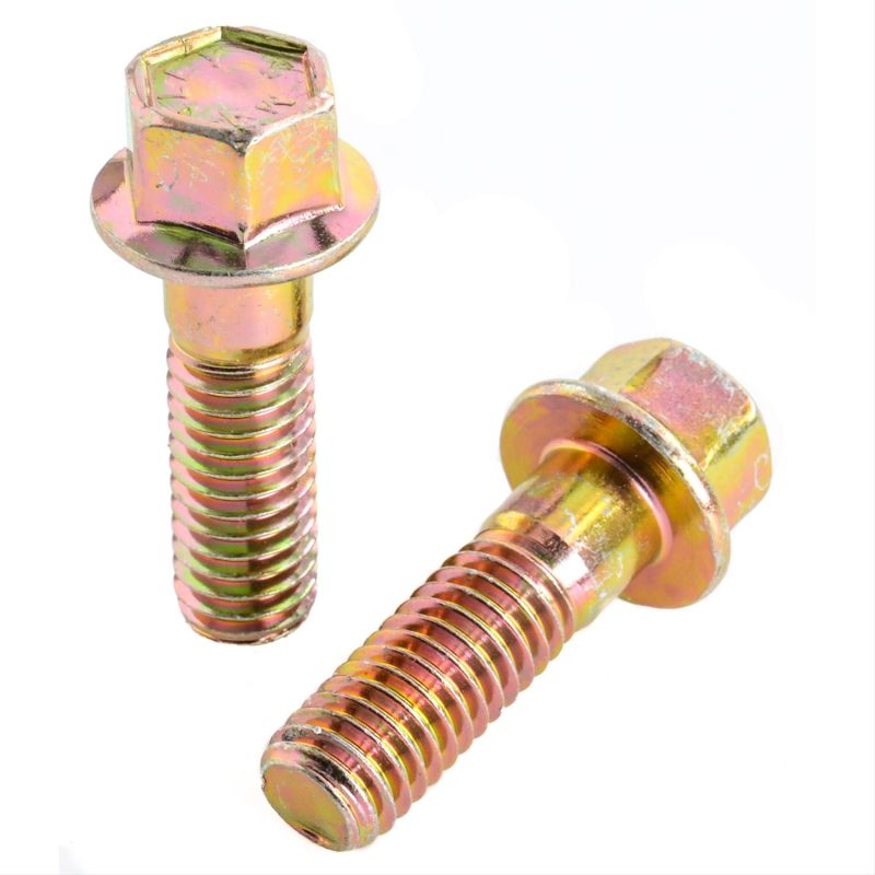 Golden Round Polished Brass Manifold Bolt, for Automotive Industry