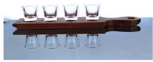 Mirakii Tequila Shot Glass, for Home, Shape : Round