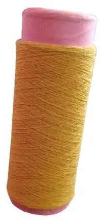 Yellow Cotton Yarn, For Textile Industry, Pattern : Plain