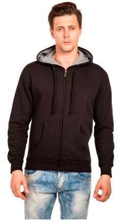 Cottsberry Mens Fleece Hooded Jacket, Size : XS-3XL