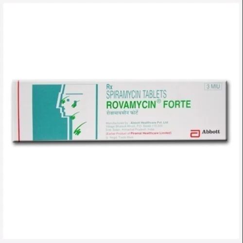 Rovamycin Forte Spiramycin Tablets, for Clinical, Grade Standard : Medicine Grade