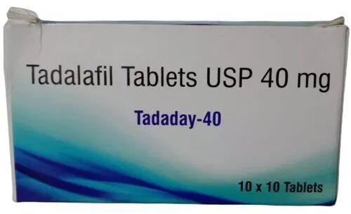 Tadaday Tadalafil Tablet, Packaging Type : Box