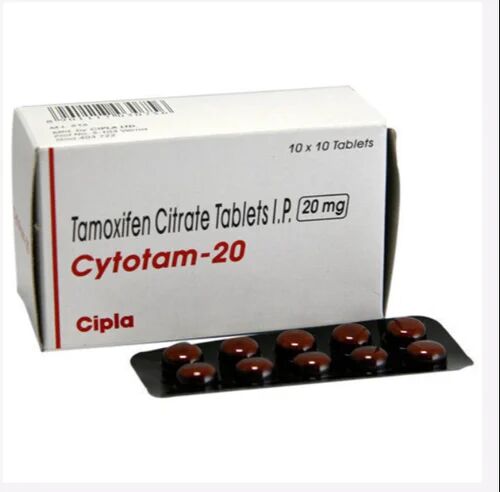 Cytotam tamoxifen citrate tablet, for Clinical, Grade : Medicine Grade