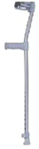 Metal Elbow Crutch, Color : Silver