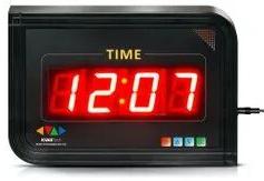 KVAR Tech Plastic Led Digital Clock