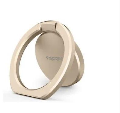 Round Polished Mild Steel Mobile Ring Holder, Color : Beige