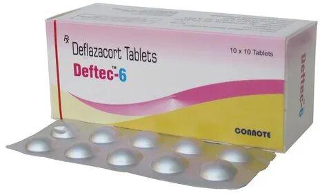 Deflazacort Tablet, Packaging Type : Strip with outer carton
