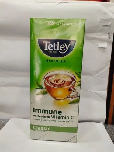 TETLEY GREEN TEA, Packaging Type : Box