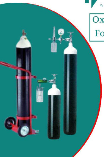 Black High Fresh oxygen cylinders, for Medical, Certification : ISI Certified