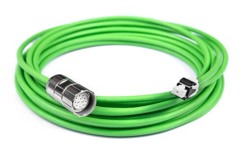 Schneider Servo Cable, Color : Green (RAL 6018)