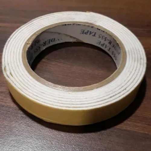 Yellow N.N. Plain Foam Single Sided Adhesive Tape, for Sealing
