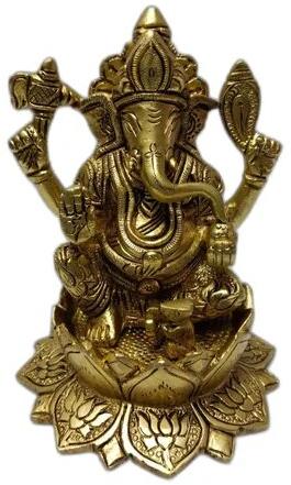 Brass Ganesh Ji Statue