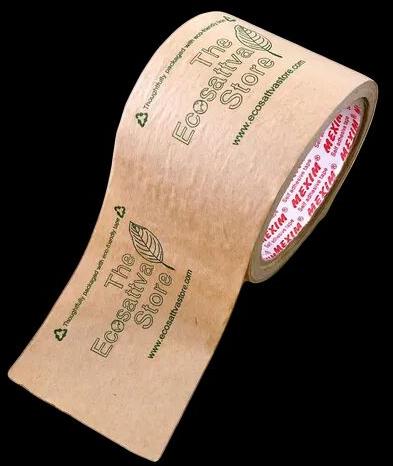 Printed Craft Paper Tape, Color : Brow / White