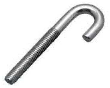 Mild Steel MS Foundation J Bolt, Feature : High Tensile Strength
