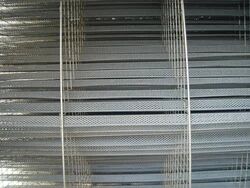 PVC Perforated V Bar, Color : Gray