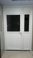 UPVC Hinged Door, Frame Color : White