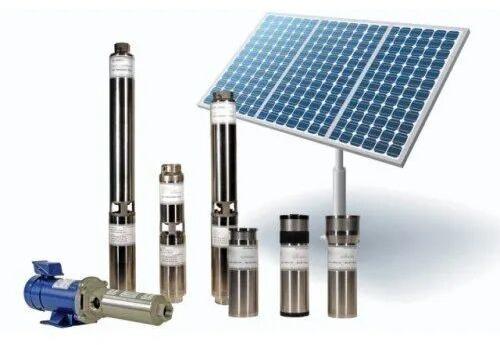 Solar submersible pump