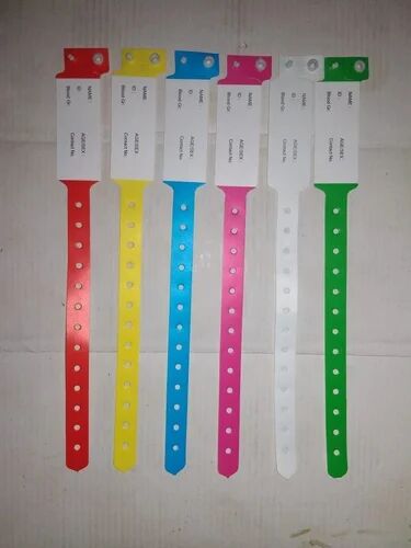 Silicone Adult Patient ID Band, Packaging Type : Packets