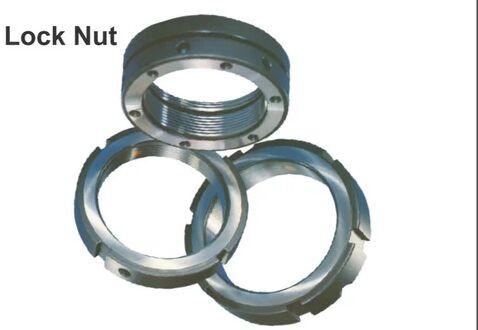 Silver Carbon alloy steel Precision Bearing Lock Nuts
