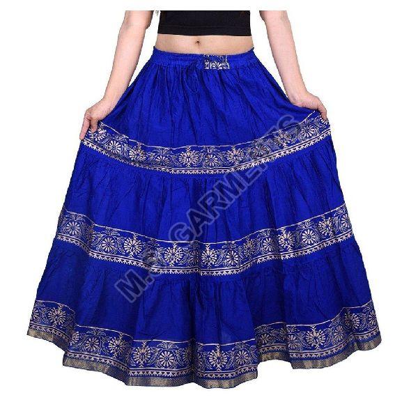 Cotton Woven ladies skirts, Size : Standard