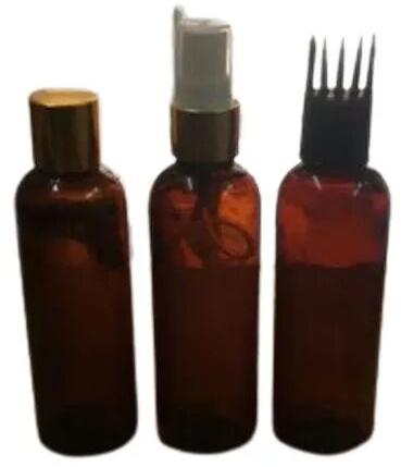 Plastic Hair Oil Bottle, Capacity : 100ml Per Botlle