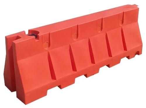 Plastic Traffic Barrier, Color : RED