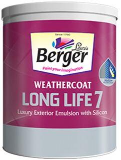 Bp weathercoat longlife 7 luxury exterior emulsion paint