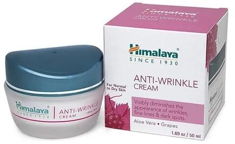 Himalaya Herbals Anti Wrinkle Cream, Packaging Size : 50 g