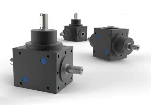 Bevel Gearbox, Features : Compact Highly Rigid Design.