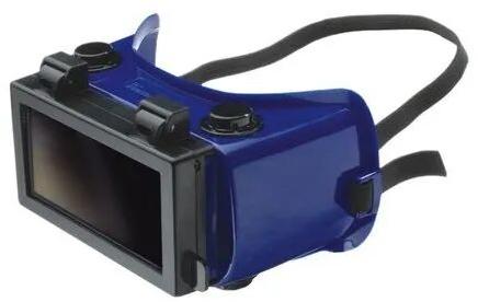 Safety Welding Goggles, Color : Blue Black