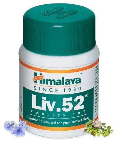 Himalaya Liv 52 Tablet, Packaging Type : Bottle