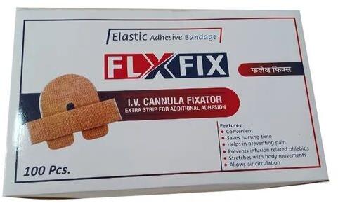 Polyurethane Flxfix Cannula Fixator Bandage, Packaging Type : Box
