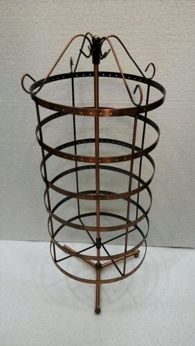 Metal Jewelry Display Stand, Color : copper finished