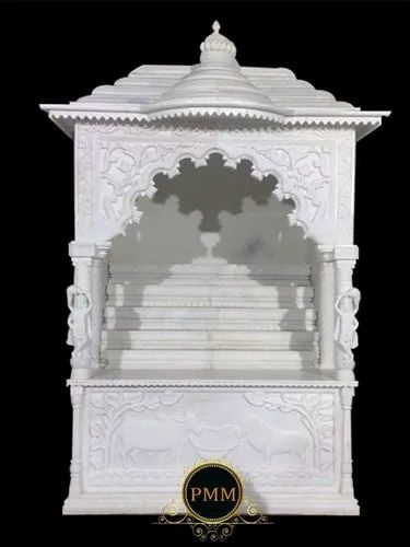 White Designer Marble Temple