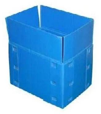 Plain Industrial PP Corrugated Box, Color : AllColor