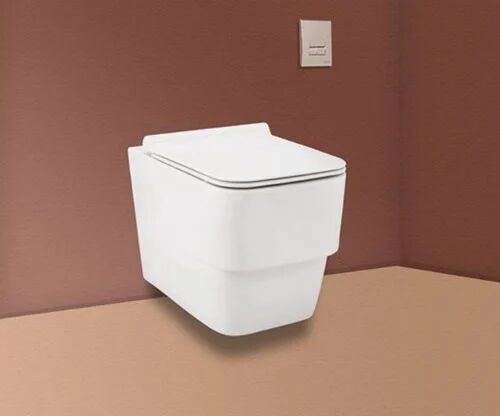 Ceramic Jaquar Wall Hung Toilets, Color : White
