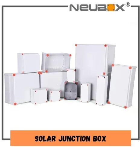 Plastic Solar Junction Box, Color : Transparent/ Gray