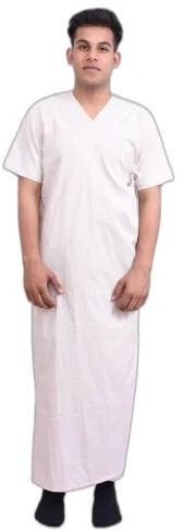 Plain Polyester Patient Gown, Size : Medium