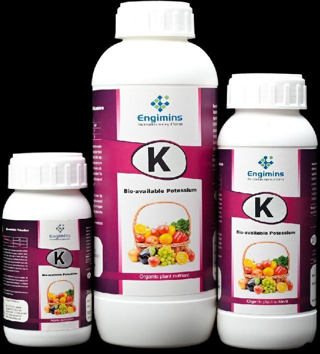 Bio-available potassium organic plant nutrient, for 3- 5 Ml. Per Liter Of Water.