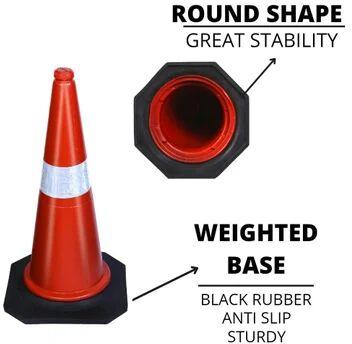 Plastic Reflective Safety Cones