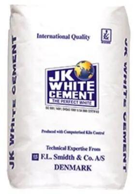 JK White Cement, Packaging Type : HDPE Bag