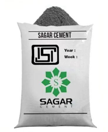 Sagar Cement, Packaging Type : HDPE Sack Bag